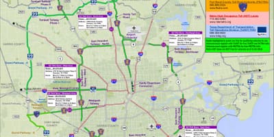 Kart Houston ödənişli yolların