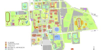 Universiteti Hyuston xəritə